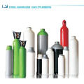 Steel seamless gas cylinder